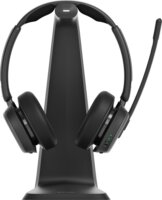 Sennheiser EPOS IMPACT 1061 ANC Bluetooth Fülhallgató Headset + Töltőállvány - Fekete