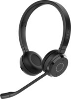 Jabra Evolve 65 TE Bluetooth USB-A MS Teams Call Center Stereo Headset - Fekete