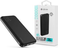 Devia ST354441 Smart Series Powerbank 10000mAh 22.5W (1.5-3A / 5-12V) - Fekete