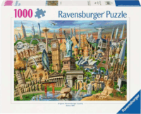 Ravensburger - Látnivalók világszerte 1000 darabos puzzle