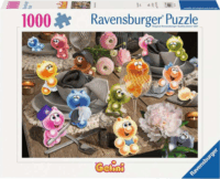 Ravensburger Gelinik terített asztalon 1000 darabos puzzle