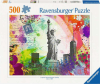 Ravensburger képeslap New Yorkból 500 darabos puzzle