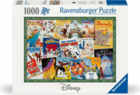 Ravensburger Disney - Vintage Filmplakát 1000 darabos puzzle