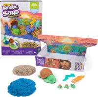 Spin Master 6069781 Kinetic Sand - Formázható kinetikus homok teknős formákkal