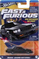 Mattel Hot Wheels Halálos iramban Buick Grand National kisautó - Fekete