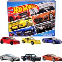 Mattel Hot Wheels European Car Culture 6 darabos kisautó Szuper készlet