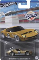 Mattel HRT81 Hot Wheels 1971 Lamborghini Miura SV vintage kisautó (1:64)