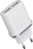 XO L52 2xUSB-A Hálózati töltő Adapter 12W - Fehér