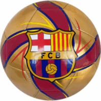 FC Barcelona focilabda címerrel 22cm - Arany