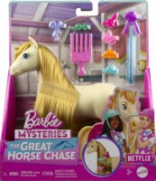 Mattel Barbie Mysteries: Nagy pónikaland játékszett - Világosbarna