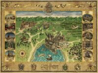 Ravensburger Harry Potter Roxfort térkép 1000 darabos Puzzle