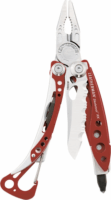 Leatherman Multitool Skeletool RX 7az 1ben Többfunkciós multiszerszám - Piros/Ezüst