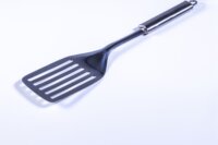 TOO KT-466 Fém konyhai spatula résekkel 33 cm - Fekete