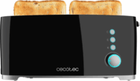 Cecotec Toast&Taste Extra B 2 szeletes kenyérpirító 1000W - Fekete