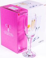 Pasabahce Glass 4 YOU Greta Champagne 210ml Pezsgős üveg pohár szett 6 darabos