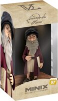 Minix 67 Special - Leonardo Da Vinci gyűjthető Festőművész figura 12cm