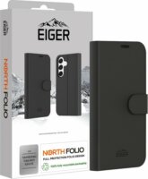 Eiger North Folio Samsung Galaxy S24 FE Telefon tok - Fekete