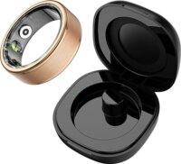 Colmi R03 Smart Ring Size 12 Okos gyűrű 21.3mm Töltő tokban - Arany