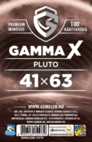 Gém Klub Gamma X Pluto kártyavédő 41x63 mm - 100 db/csomag