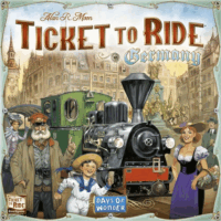 Days to Wonder Ticket to Ride Germany Népszerű családi stratégiai társasjáték - Angol