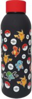 KiDS Licensing Pokemon Műanyag Gyerek Kulacs 500 ml - Fekete mintás