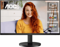 AOC 27" U27B3AF 16:9 UHD IPS Monitor - Fekete