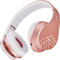 PowerLocus P2 Bluetooth Fejhallgató Headset - Rozéarany