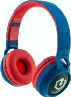 PowerLocus Buddy Kids Gyerek Bluetooth Fejhallgató Headset - Kék/Piros