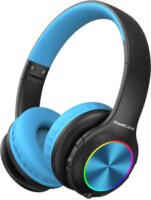 PowerLocus PLED Gyerek Bluetooth Fejhallgató Headset - Fekete/Kék