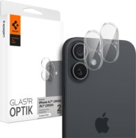 Spigen Glas.tR EZ Fit Optik Apple iPhone 16 / 16 Plus / 16 kameravédő üveg 2db