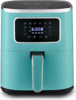 Heinrich‘s HFR 8216 AirFryer Forrólevegős sütő 5,0L 1450 Watt - Zöld