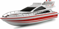 Amewi RC Atlantica Yacht Távirányítós motorcsónak hajó - Fehér