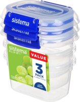 Sistema KLIP IT PLUS Műanyag ételtároló készlet 0,4L (3 db)