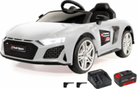 Jamara Audi R8 Spyder Zenélő Gyerek Elektromos sportautó LED fénnyel - Fehér