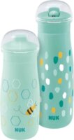 Nuk Mini-Me Műanyag Gyerek Kulacs készlet 2 darabos 300 /450 ml - Menta mintás