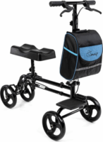 Timago Knee Walker 4 kerekű térdtámaszos Rollátor Max 136kg - Fekete