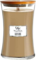 WoodWick Gilded Sands - Sivatagi levegő Illatgyertya 610g - Barna