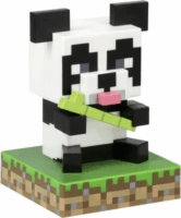 Paladone Minecraft Icons Panda 10cm Elemes Dekor fény