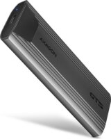 Axagon EEM2-GTS2 M.2 NVMe/SATA USB-C 3.2 Gen 2 külső SSD ház - Szürke