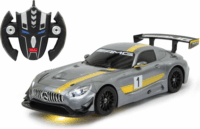 Jamara RC Mercedes GT3 AMG Távirányítós 2az 1ben versenyautó 1:16 - Szürke