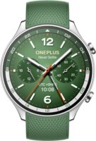 OnePlus Watch 2R 46mm 5G Okosóra Szilikon szíjjal - Forest Green