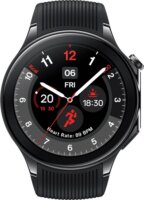 OnePlus Watch 2 46mm 5G Okosóra Fluorgumi Szíjjal - Fekete