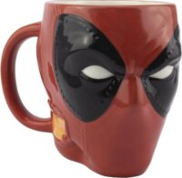 Paladone Deadpool bögre 550ml - Piros/Fekete