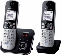 Panasonic KX-TG6822GB DECT Asztali Telefon - Fekete/Ezüst (Javított)