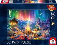 Schmidt Spiele Tábortűz romantika a csillagos ég alatt 1000 darabos puzzle