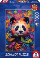 Schmidt Spiele Panda medve a szivárványerdőben 1000 darabos puzzle