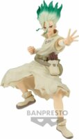 Banpresto Dr. Stone - Stone World Senku Ishigami II Anime figura 15cm