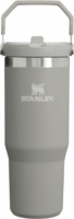 Stanley The IceFlow Flip Dupla falú Termosz bögre szívószállal 890ml - Világos szürke