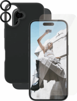 PanzerGlass Fashion 3in1 Apple iPhone 16 Telefon tok készlet - Fekete