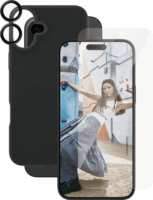 PanzerGlass Fashion 3in1 Apple iPhone 16 Plus Telefon tok készlet - Fekete